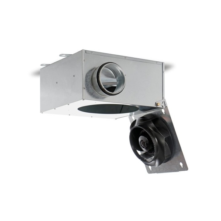 Vortice CA IL QUIET CA-IL 100 QUIET 120/200/250 170/320/350 9,5/23,5/30,5 – nízkohlučné radiální potrubní skříňové ventilátor