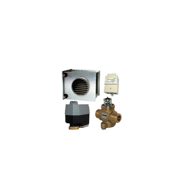 Dantherm Vodní topný výměník, Ø125mm (příslušenství k rekuperační jednotce)