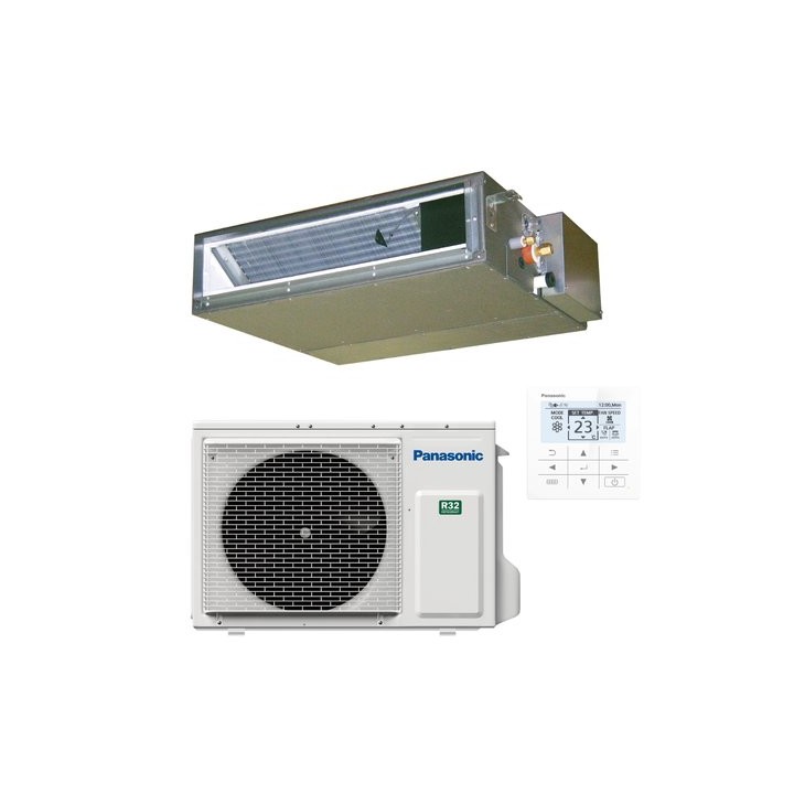 Panasonic KIT-Z50-CD3 – klimatizace kanálová s nízkým statickým tlakem 5,10 kW (sada vnitřní + venkovní jednotka)