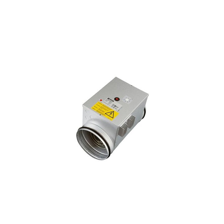 Dantherm Potrubní el. dohřev, Ø125mm, 900W, (příslušenství k rekuperační jednotce)
