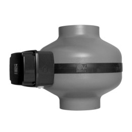 Vortice CA ES CA 315 ES – radiální potrubní ventilátory s kovovým opláštěním a EC motorem (2stupňová regulace nebo plynulá re