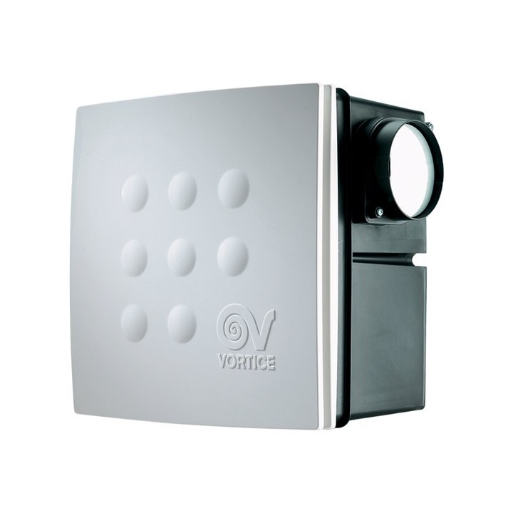 Vortice VORT QUADRO I SUPER I (min/max hodnoty uvedené s použitím regulátoru TRIO S)* – radiální ventilátory pro zabudování d
