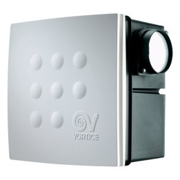 Vortice VORT QUADRO I MICRO 100 I T – radiální ventilátory pro zabudování do stěny přímý výfuk (z boku)