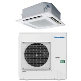 Panasonic KIT-100PU3Z8 – klimatizace PACi NX Standard 4cestná kazetová 90 × 90 10,0 kW (sada vnitřní + venkovní jednotka)