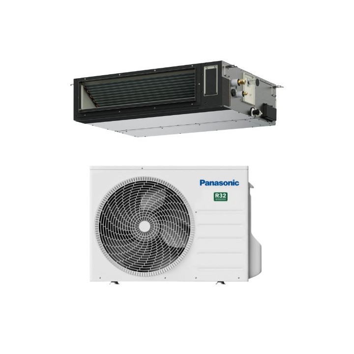 Panasonic KIT-60PF3ZH5 – klimatizace PACi NX Elite (Hyper Heating) kanálová 5,7 kW (sada vnitřní + venkovní jednotka)