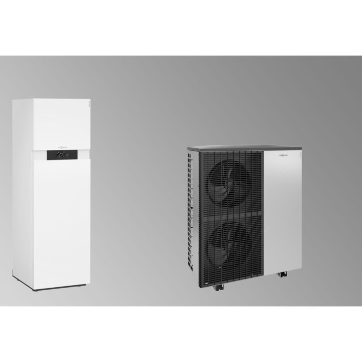 Viessmann Vitocal 222-S C13 400 V (AWBT-E-AC 221.C) – splitové tepelné čerpadlo se zásobníkem TV 210 l