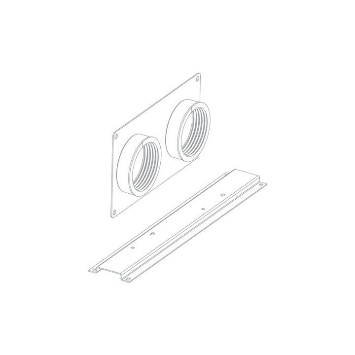 Vortice příslušenství Lineo-PF 200 (sada pro montáž dvou ventilátorů vedle sebe) – LINEO QUIET ES