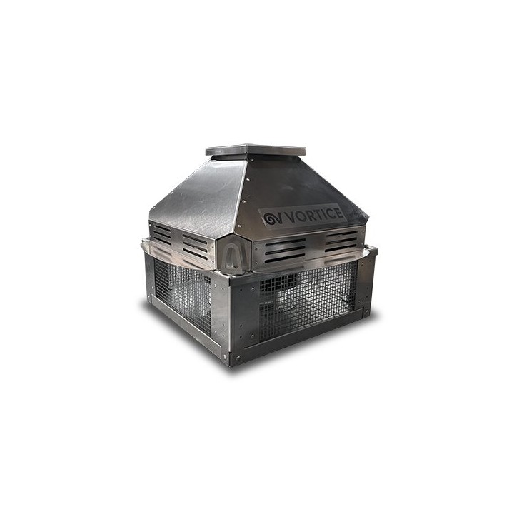 Vortice HEATMASTER F400 HEATMASTER F400 – střešní ventilátory (s AC motorem, požární třídou F400 a možností nepřetržitého ods