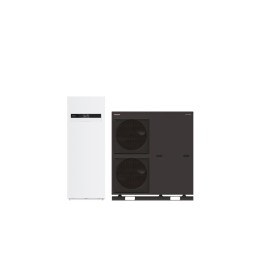 Panasonic KIT-AQC16K9E8 – Aquarea T-CAP All in One řady K, mimořádně tichá venkovní jednotka 16 kW se zásobníkem 185 l (soupr