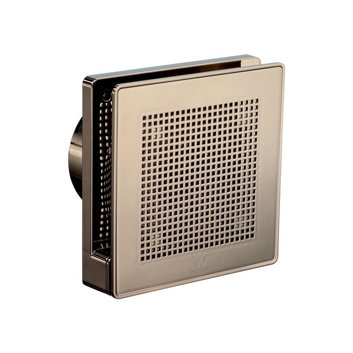 Vortice PUNTO EVO GOLD ME 100/4" LL - zlatá barva – axiální nástěnné ventilátory se speciálním nátěrem pomocí nanotechnologie