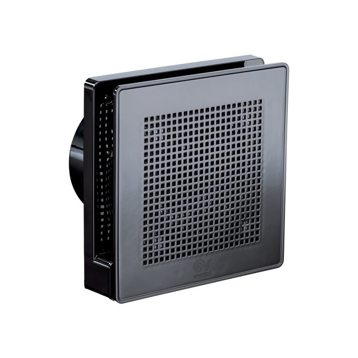 Vortice PUNTO EVO GOLD ME 100/4" LL T - tmavě chromová barva – axiální nástěnné ventilátory se speciálním nátěrem pomocí nano