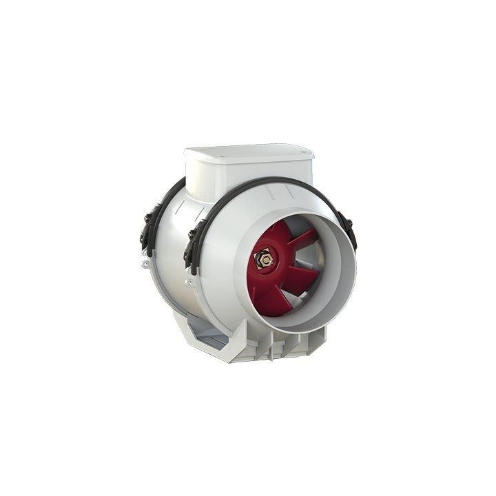 Vortice LINEO 125 T – potrubní ventilátory s plastovým opláštěním a AC motorem (2stupňová nebo 3stupňová regulace, 3stupňový 