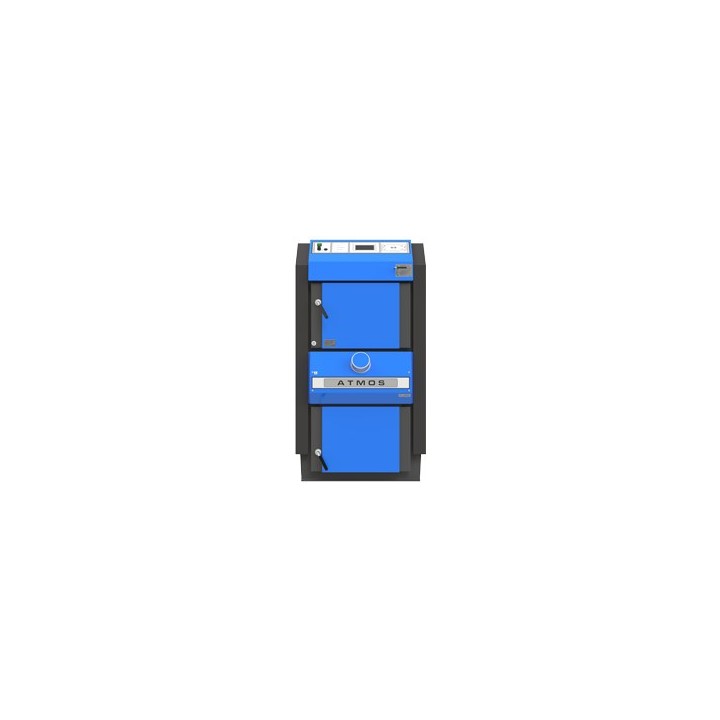 ATMOS DC18GD – zplynovací kotel na dřevo s automatickým zapalováním 19 kW