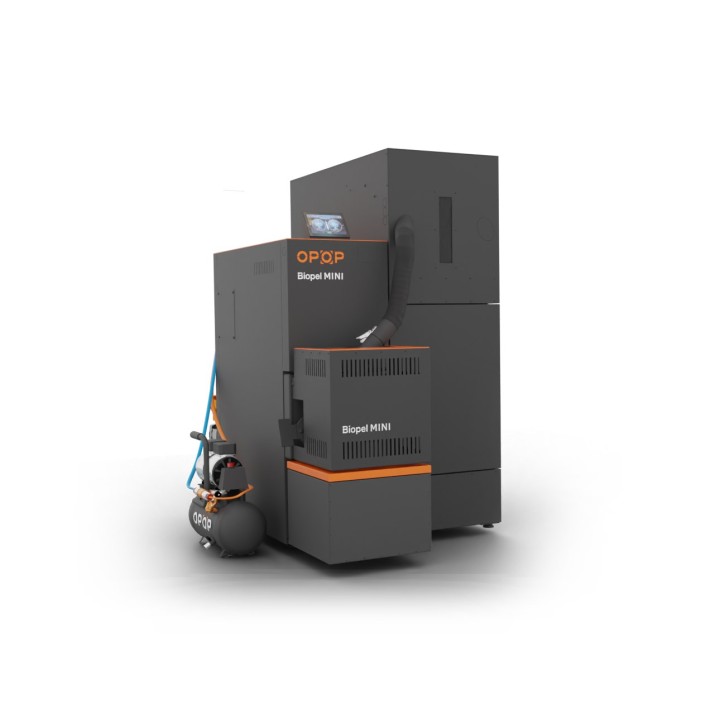 OPOP BIOPEL MINI KOMPAKT PLUS CA SET 40/V12 – automatický kotel na pelety 40 kW