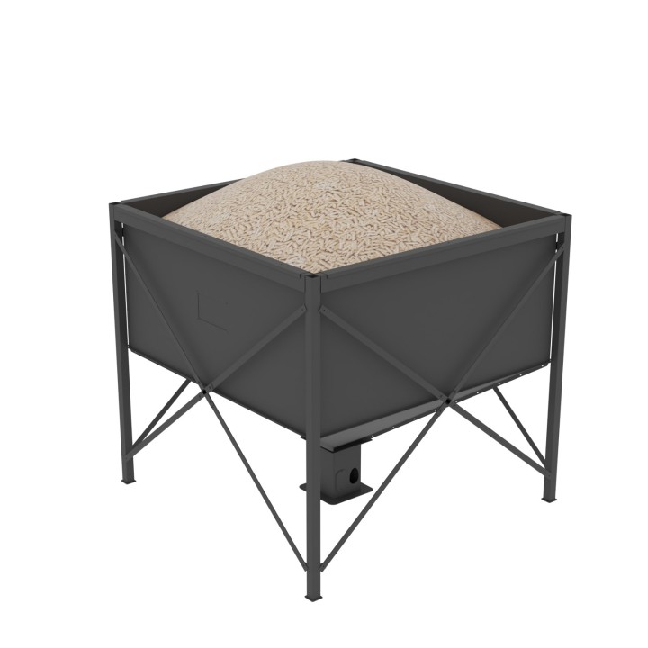 OPOP Násypka 80×80 na 220 kg pelet