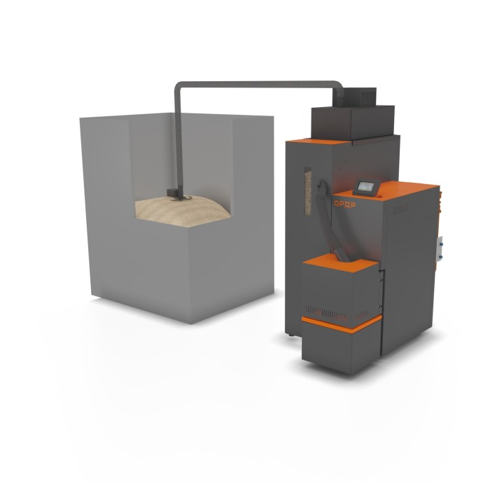 OPOP Biopel PREMIUM 60 – automatický kotel na pelety 60 kW