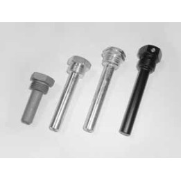 ATMOS Jímka pro čidlo / teploměr spalin – jímka pro čidlo spalin pro kouřovod G1/2“ 85 mm