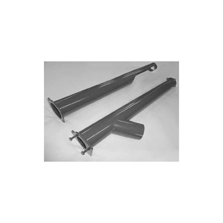 ATMOS Náhradní trubka dopravníku DRA50 – 5 m - (část A - 2496 mm)