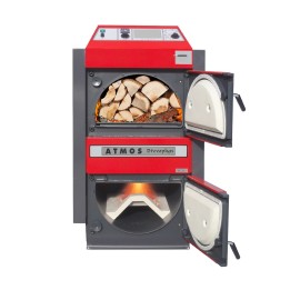 ATMOS DC22S – zplynovací kotel na dřevo 22 kW
