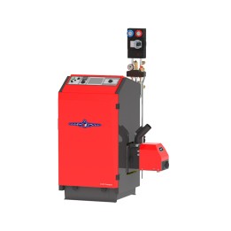 ATMOS D25P Compact – automatický kotel na pelety s hořákem a zapojením (Compact) 7 - 24 kW