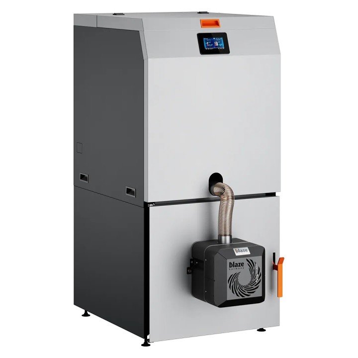 ROTARY PELL COMPACT 20-A SILO – automatický kotel na pelety s integrovaným zásobníkem a automatickým odpopelněním
