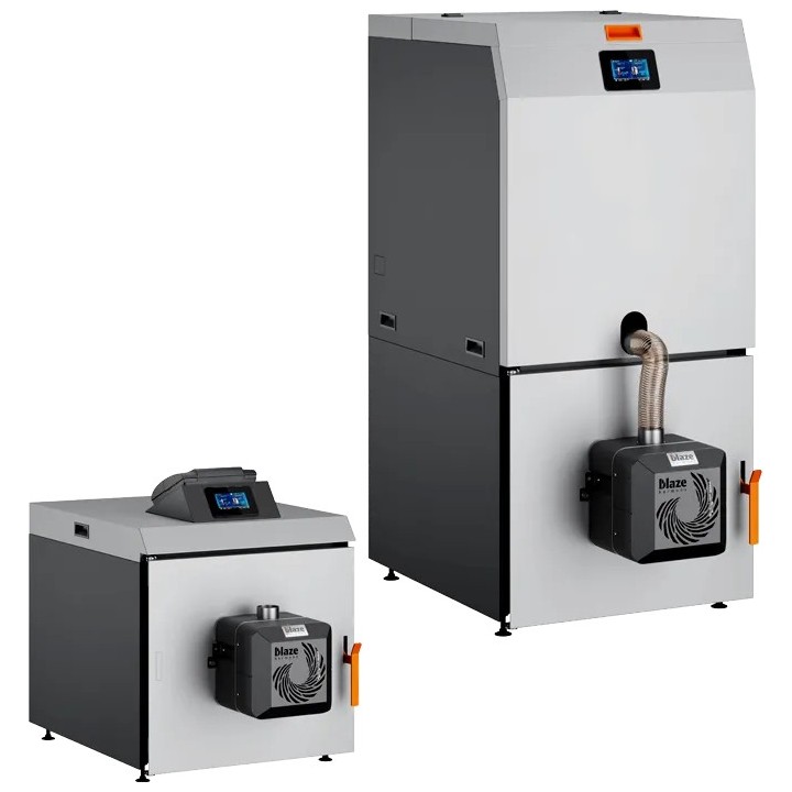 ROTARY PELL COMPACT 20-A SILO – automatický kotel na pelety s integrovaným zásobníkem a automatickým odpopelněním