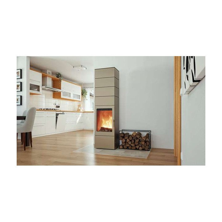 BLAZE ELEMENT Q4 04 ANTHRACITE – krbová kamna s akumulací 2.51 kWh
