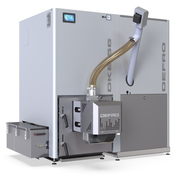DEFRO Kompakt EkoPell F 75 kW – kotel na pelety s automatickým přikládáním