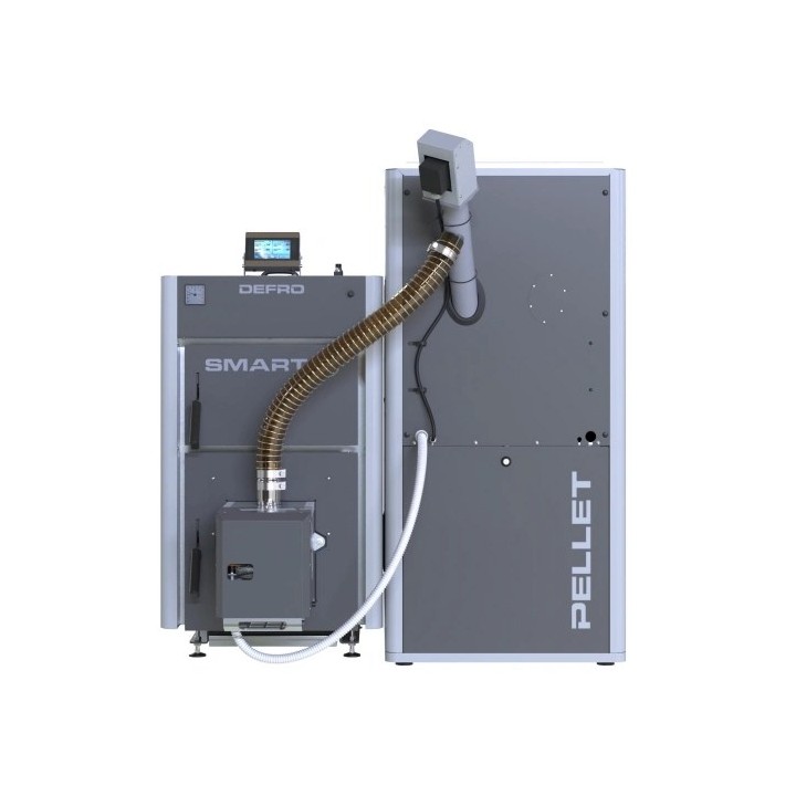 DEFRO Smart EkoPell 38 kW – kotel na pelety s automatickým přikládáním