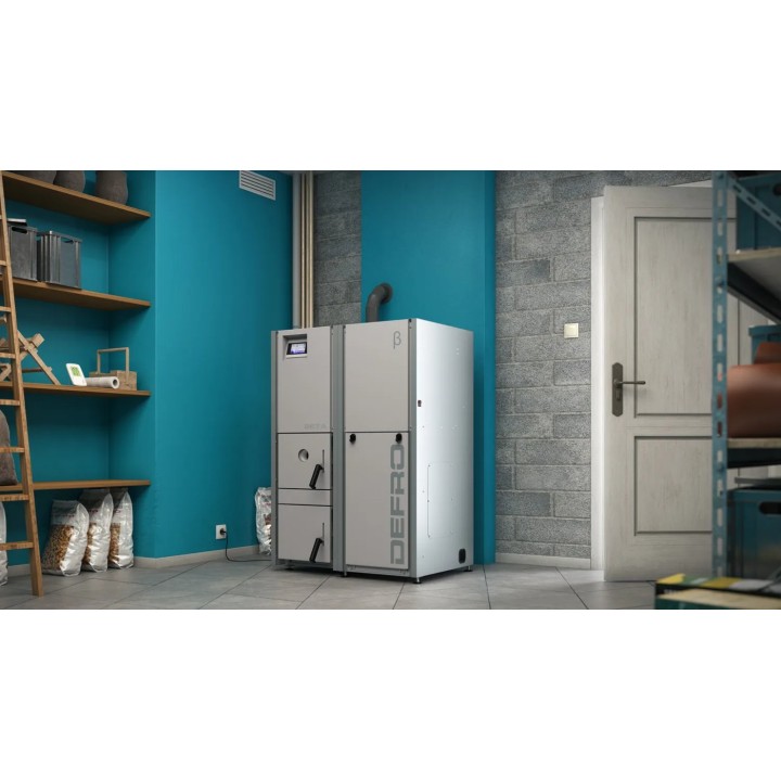 DEFRO Beta 40 kW – kotel na pelety s automatickým přikládáním