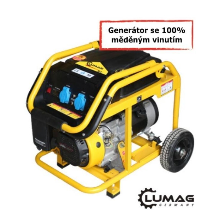 Benzínová elektrocentrála LUMAG G3-E – 3,0 kW, 230 V