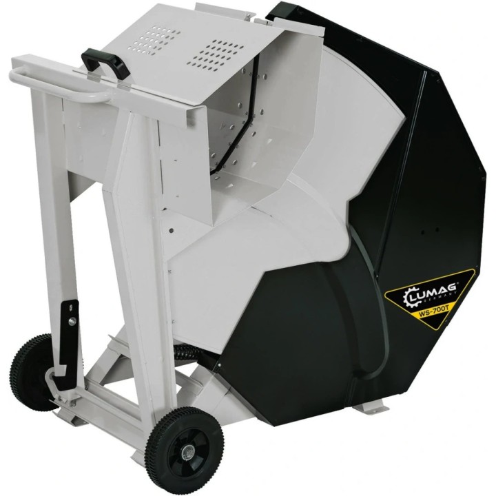 Kolébková pila na dřevo LUMAG WS-700T 230 V – 3,2 kW, kotouč 700 mm