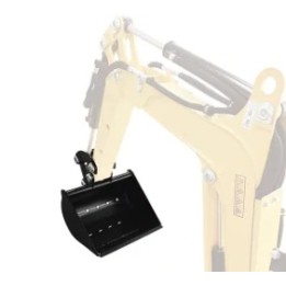 Svahová lžíce 40 cm pro minibagr LUMAG MB-850