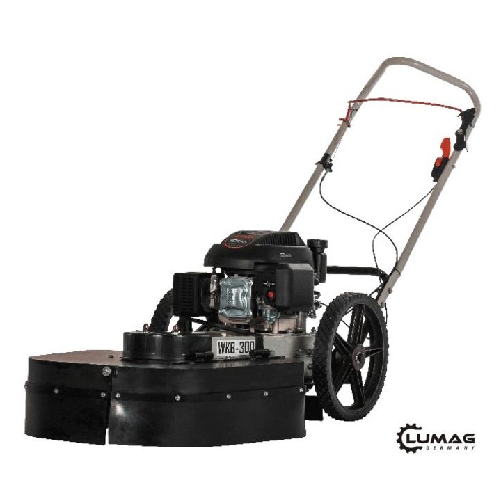 Benzínový odstraňovač plevele LUMAG WKB-300 – ocelový kartáč 30 cm
