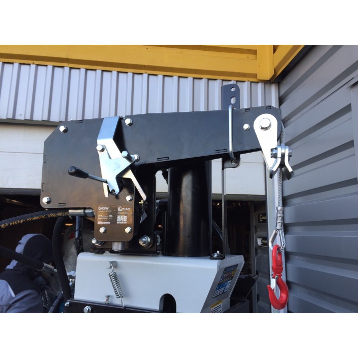 Hydraulický naviják LUMAG 5HSW pro štípačky HEZ-22 a HEZ-30 – 480 kg