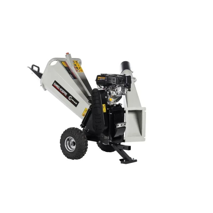 Benzínový štěpkovač LUMAG RAMBO HC10PRO – větve do 100 mm, 4,4 kW