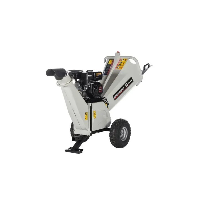 Benzínový štěpkovač LUMAG RAMBO HC10PRO – větve do 100 mm, 4,4 kW