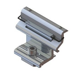 Alumero End Clamp 2.1 Click s pinem, 33-50 mm