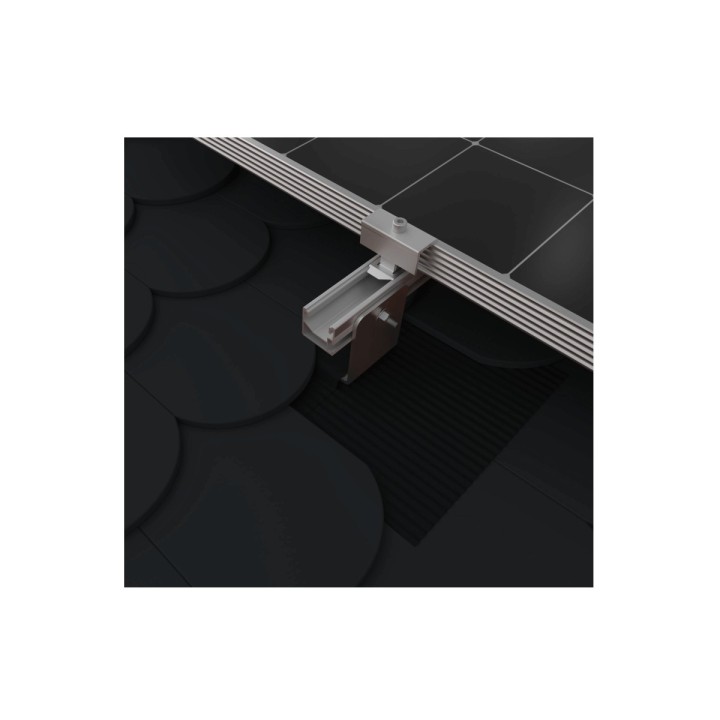 K2 SingleHook FlatTile – antracit