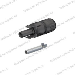 Konektor Stäubli MC4 samice, 4–6 mm² I, Da 5–6 mm (balení 50 ks)
