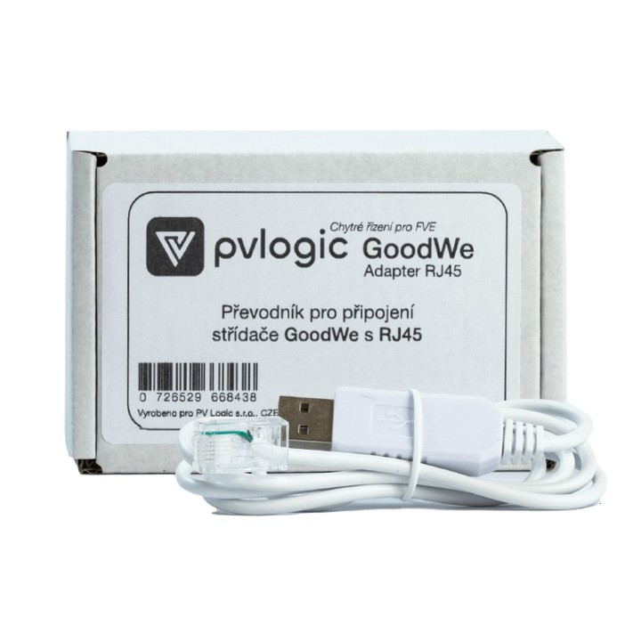 Převodník pro připojení střídače Goodwe s RJ45 (PV LogicEOS)