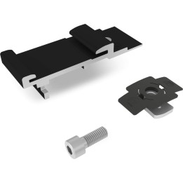 K2 InsertionRail 2.0 CrossConnector-T, černě eloxovaná (balení 20 ks)